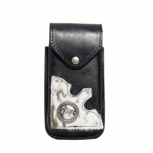 Porta celular vaquero media solapa