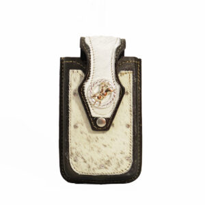 Porta celular vaquero solapa completa