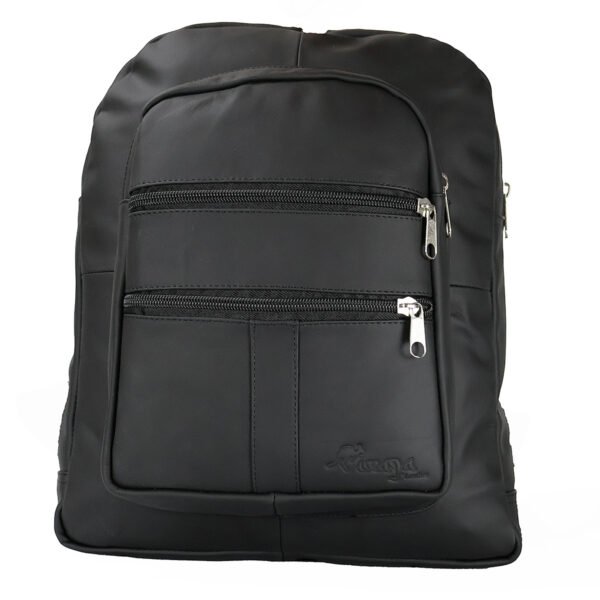 Mochila de Piel Casual Resistente Uso Rudo - Imagen 2