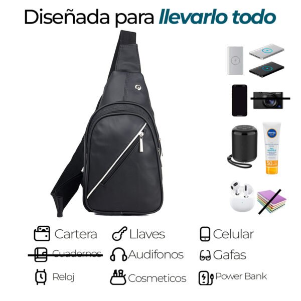 Pechera Táctica de piel Ixaga Resistente Mod: Chinela - Imagen 7