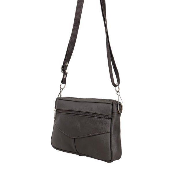 Bolsa Ximena Ixaga Leather de Piel Genuina Crossbody para Mujer, Diseño Casual y Elegante - Imagen 6