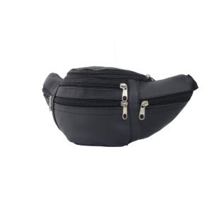 Canguro Multicierres de Piel Unisex Ixaga - Thumbnail Image 6