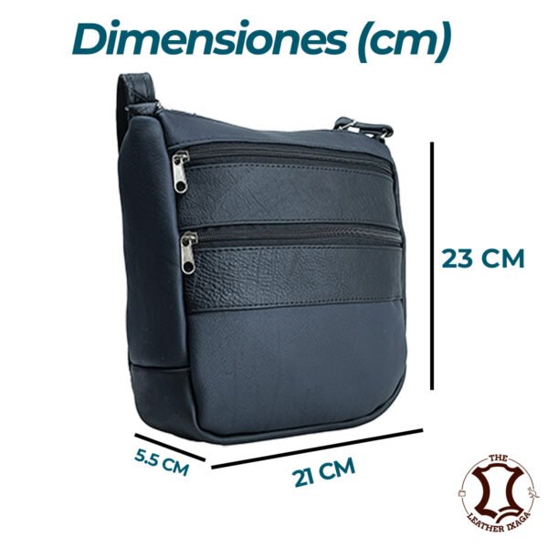 Bolsa De Dama Ixaga Leather Asa de Piel Casual Elegante - Imagen 3