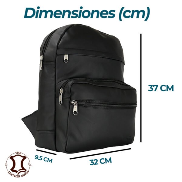 Mochila Ejecutiva de Cuero para Trabajo - Imagen 3