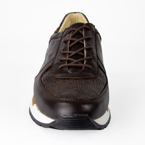 Tenis Casual de Hombre Piel Grabada Exótica Alexander's Shoes - Imagen 5