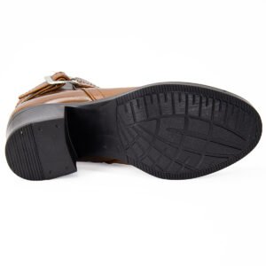 Botín para Dama de Piel con Hebilla Gregos Shoe's - Thumbnail Image 7