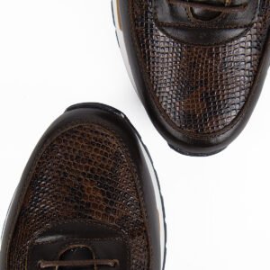 Tenis Casual de Hombre Piel Grabada Exótica Alexander's Shoes - Thumbnail Image 8