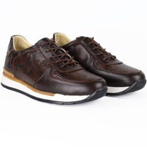 Tenis Casual de Hombre Piel Grabada Exótica Alexander's Shoes - Thumbnail Image 9