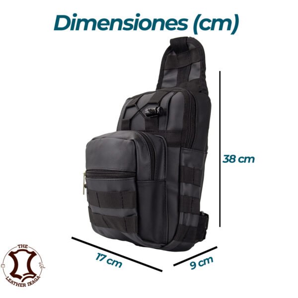 Pechera Táctica de Piel Resistente Uso Rudo Ixaga - Imagen 3