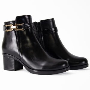Botín de Dama Casual de Piel Grego Shoe's - Thumbnail Image 5