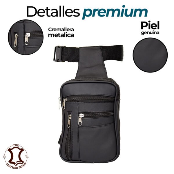 Piernera Muslera de Piel Resistente Uso Ruso Unisex - Imagen 5