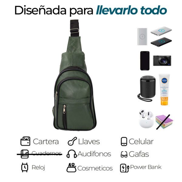 Pechera de Piel Hombre - Chinela 2 - Imagen 7